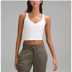 Lululemon align tank top white size 4